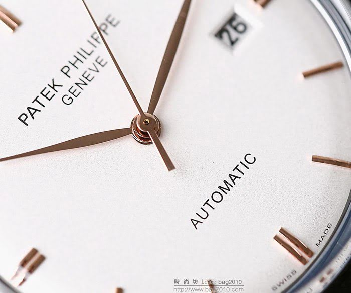 百達翡麗PATEK PHILPPE LS精品 2019春夏季新款 簡約時尚 9015全自動機芯 經典黑 超薄 高檔男士腕表  wssb5192